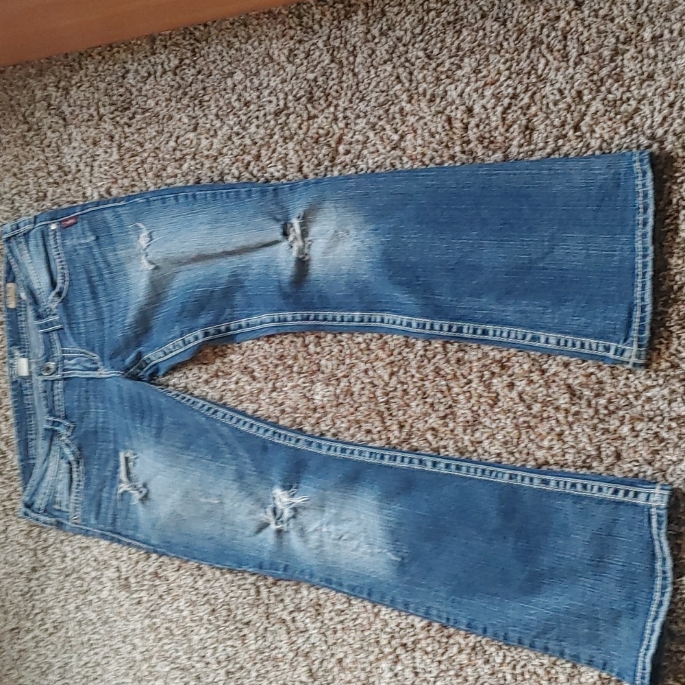 Silver Pioneer Jeans